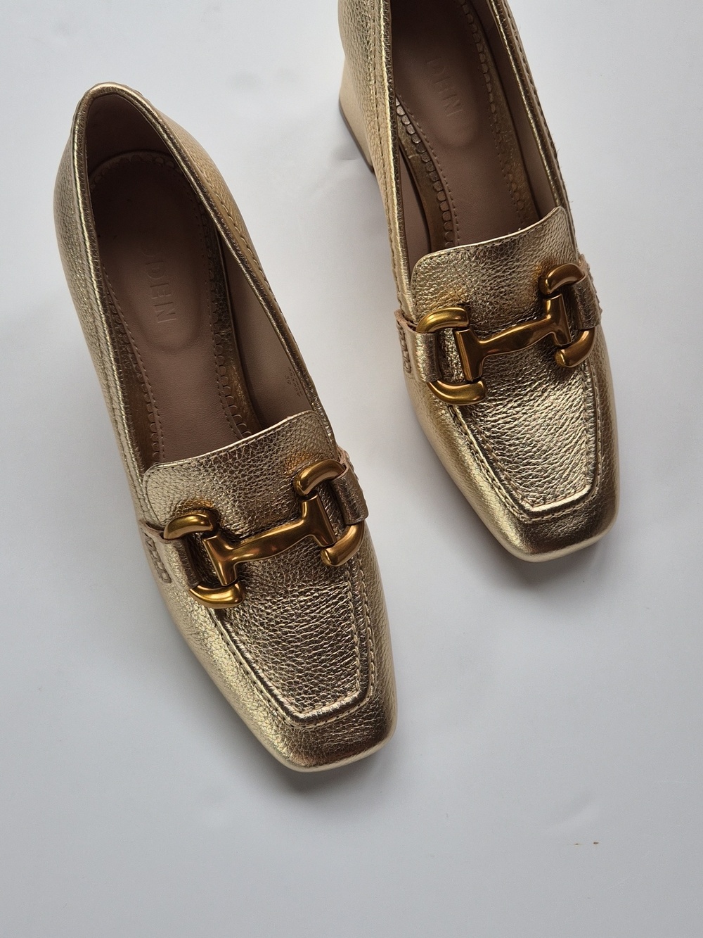 Boden Iris Snaffle Heeled Loafers Size 39 - Picture 4 of 14
